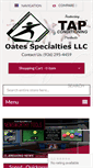 Mobile Screenshot of oatesspecialties.com